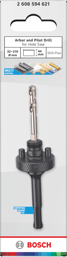 Bosch võll ja juhtpuur augusaele 32–210 mm.